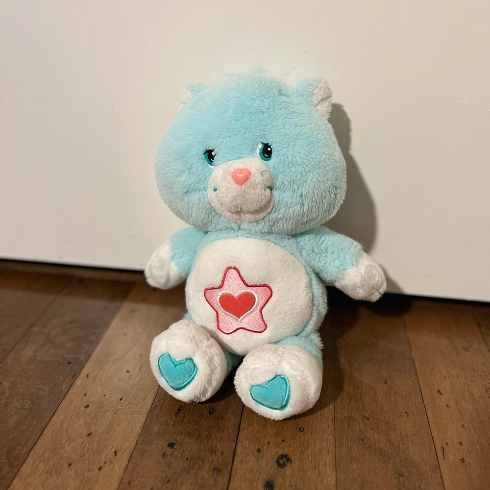 Care Bears RARE Original 1980s Proud Heart Cat